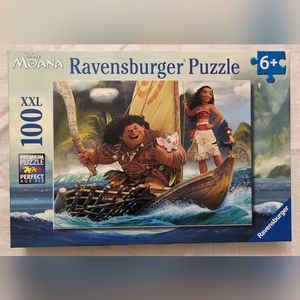 Disney Moana & Maui XXL 100 piece puzzle Ravensburger COMPLETE